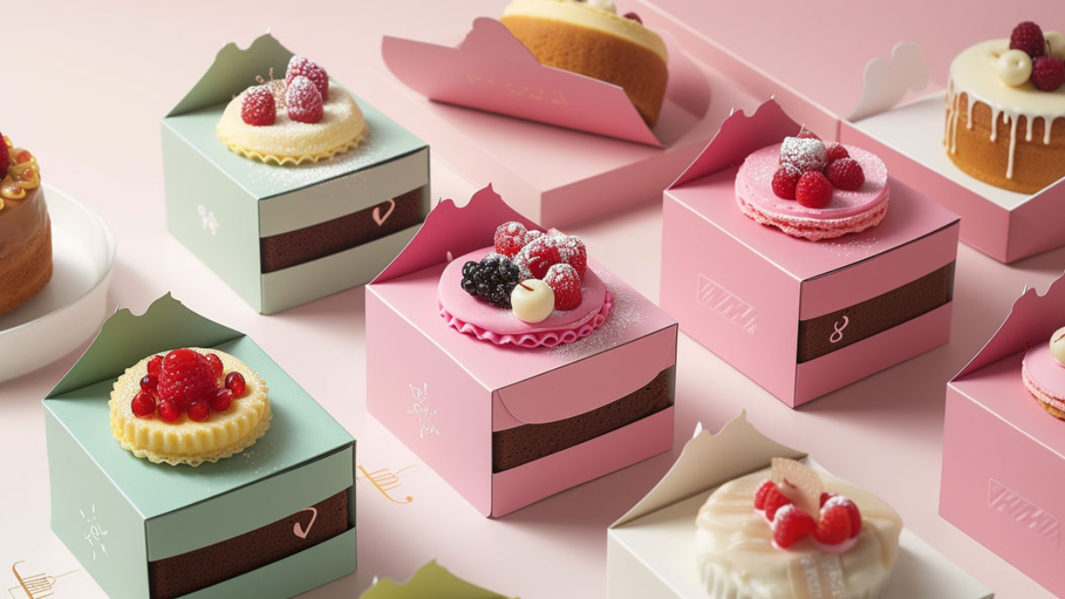 Cake Box Packaging Design